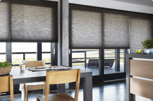 Blinds in a Kitchen and Dining Area