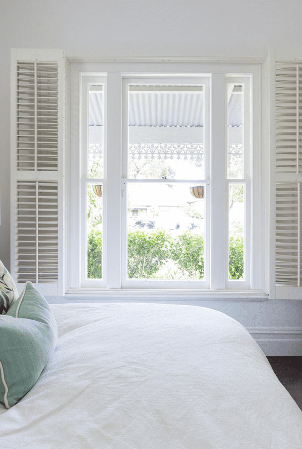 White Bedroom Shutters