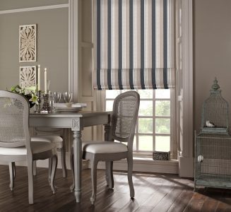 Vertical Striped Blinds