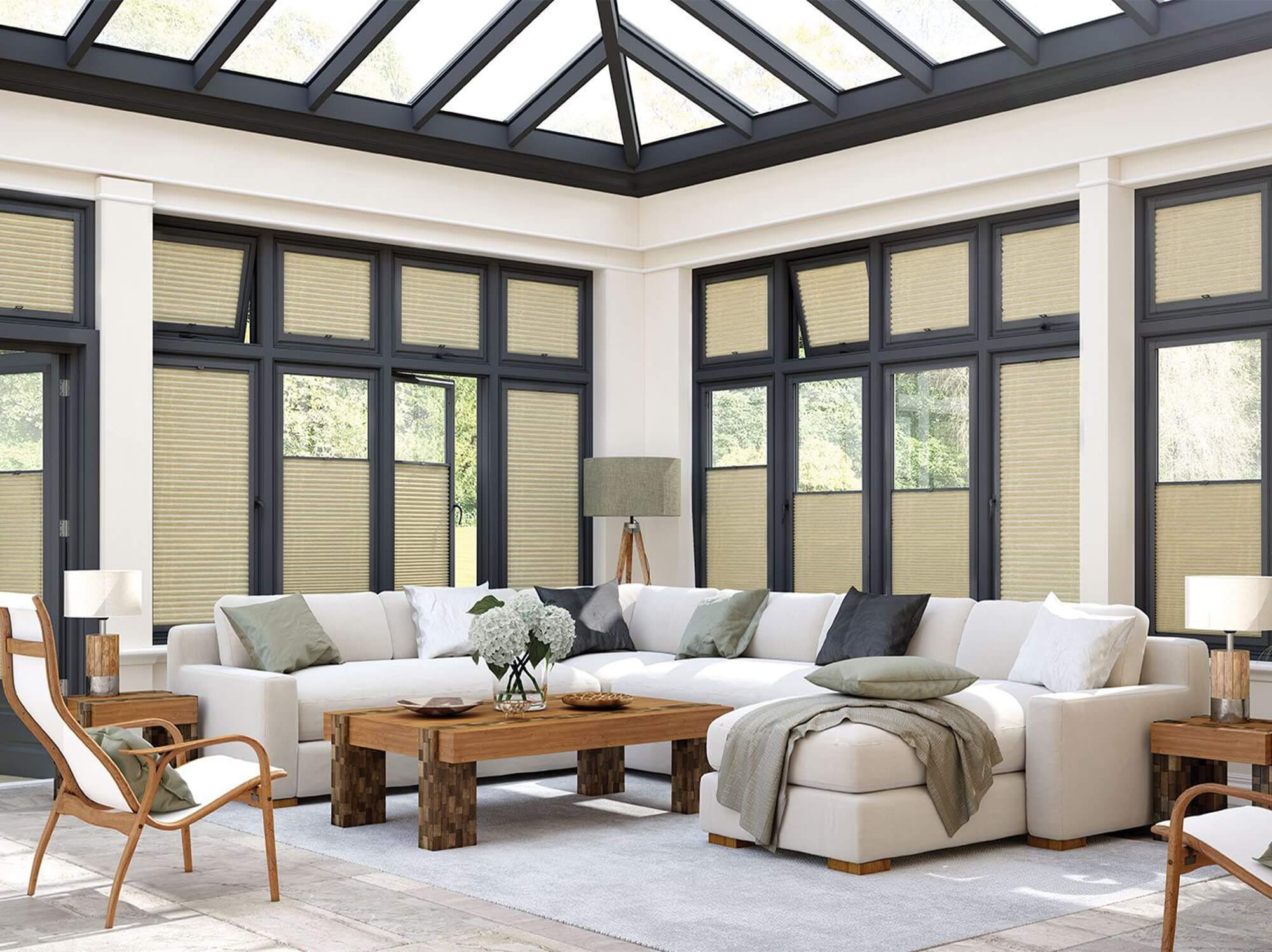 Roller vs Vertical Blinds Which Is Best for Conservatories?