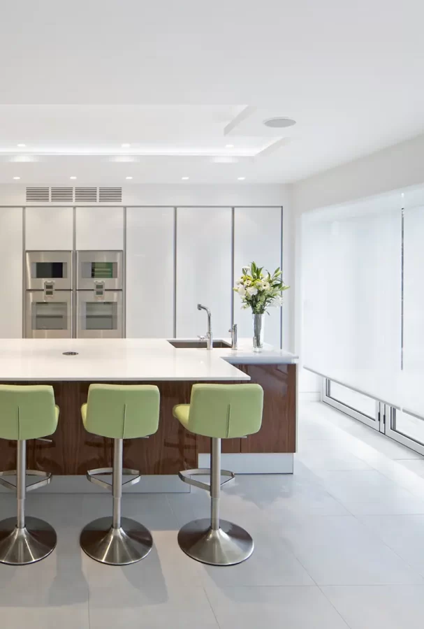 Bifold Door Blinds Kitchen