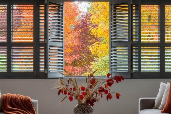 autumn window blinds