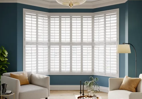 tier on tier living room blinds
