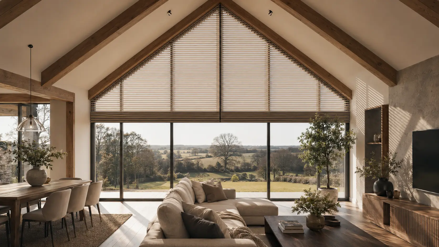 Triangular Shaped Blinds