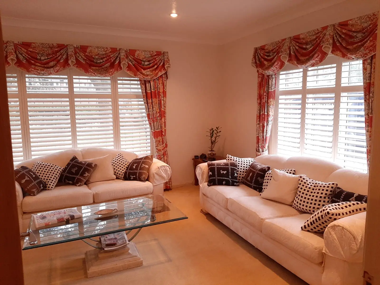 Living Room Window Shutters